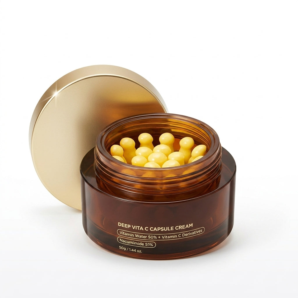 Anti-wrinkle capsule face cream — Studio - Clean | Generated by Modelize