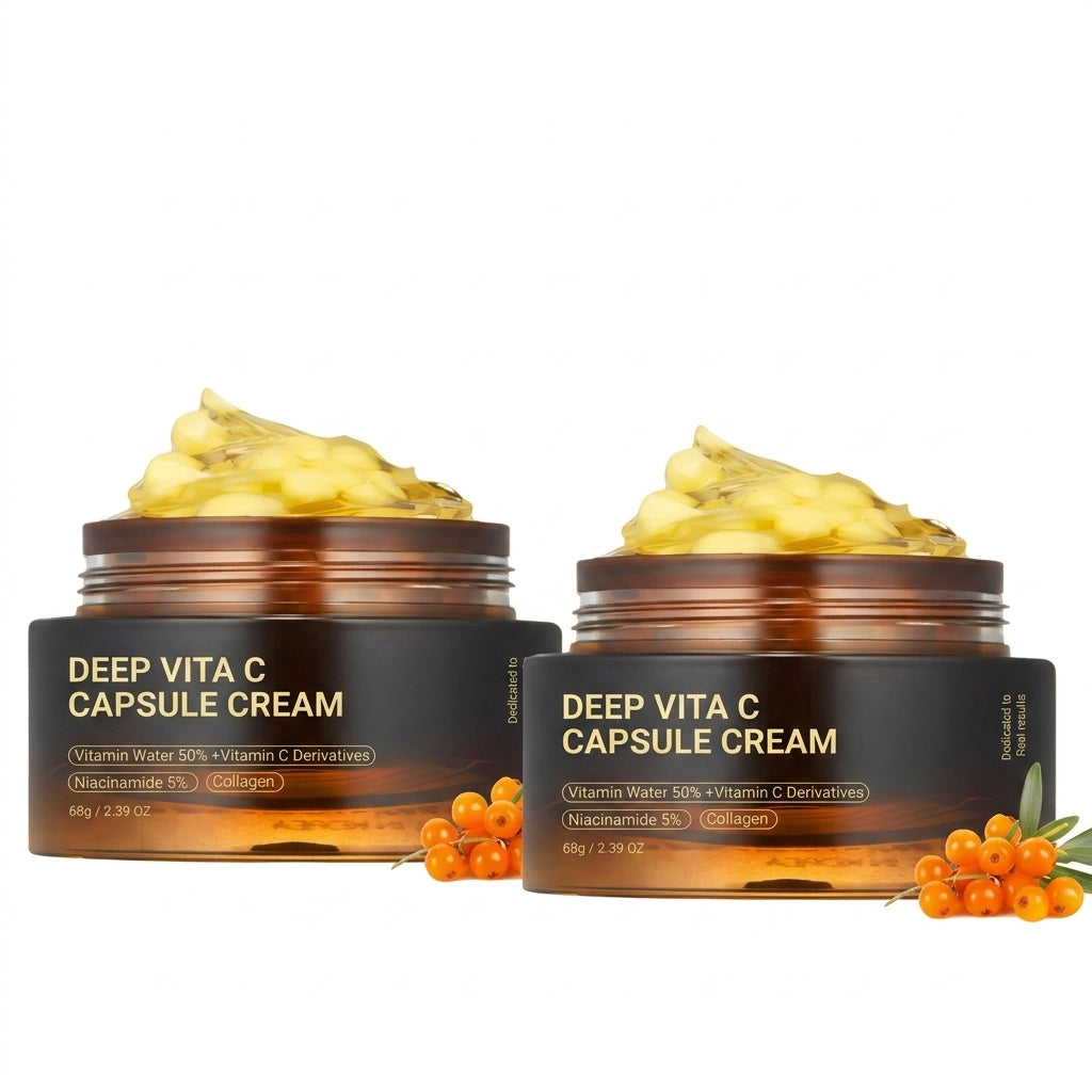 Anti-wrinkle facial cream jars — Studio - Clean | Generated by Modelize